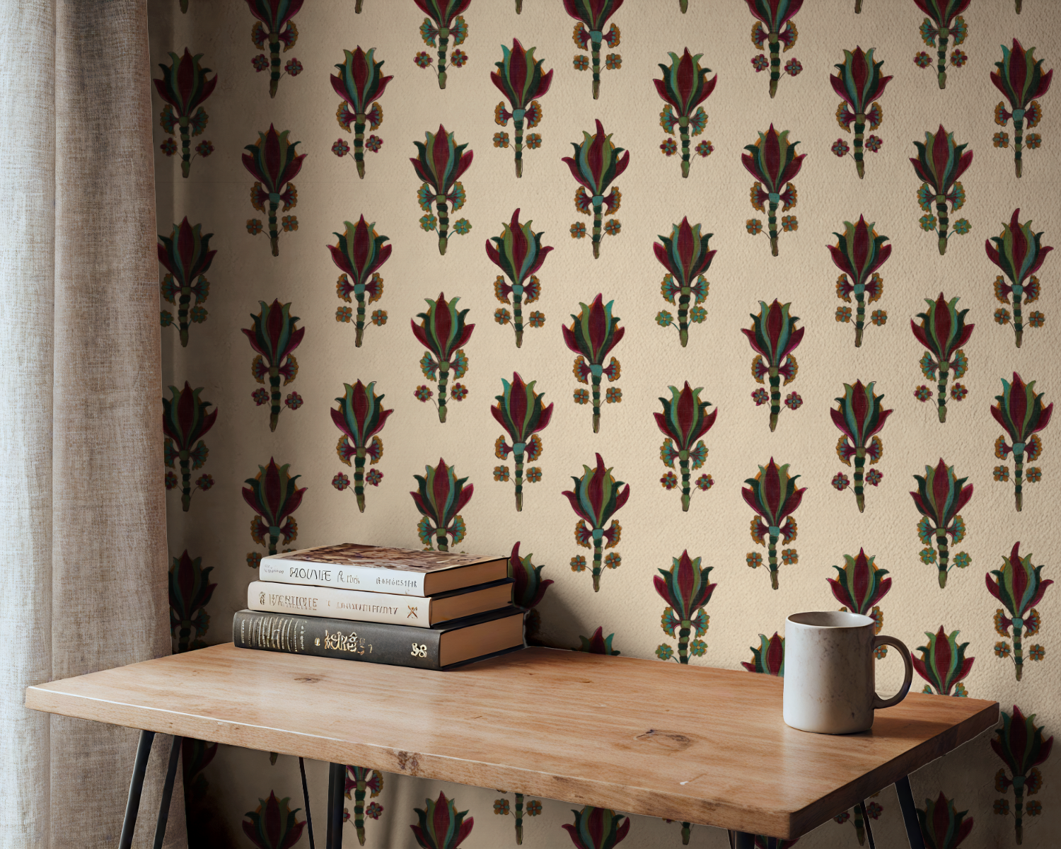 Antiquity Wallpaper, Beginning