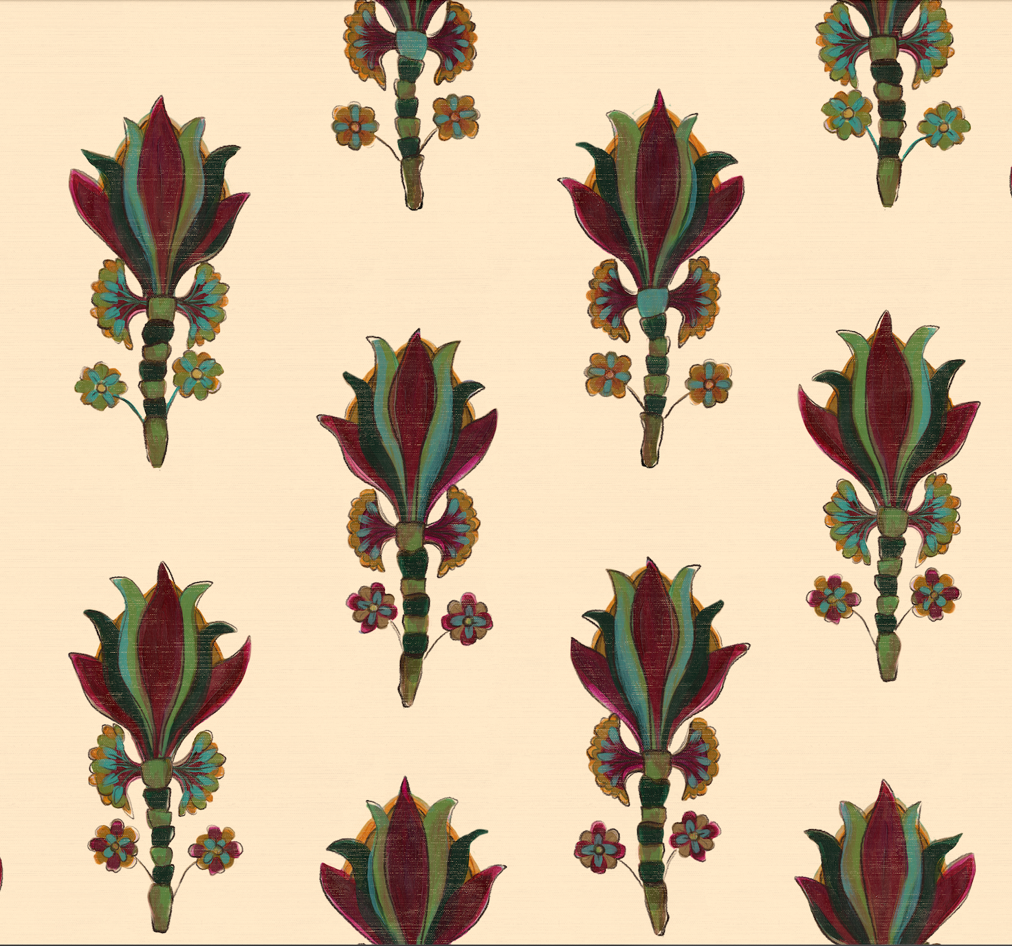 Antiquity Wallpaper, Beginning