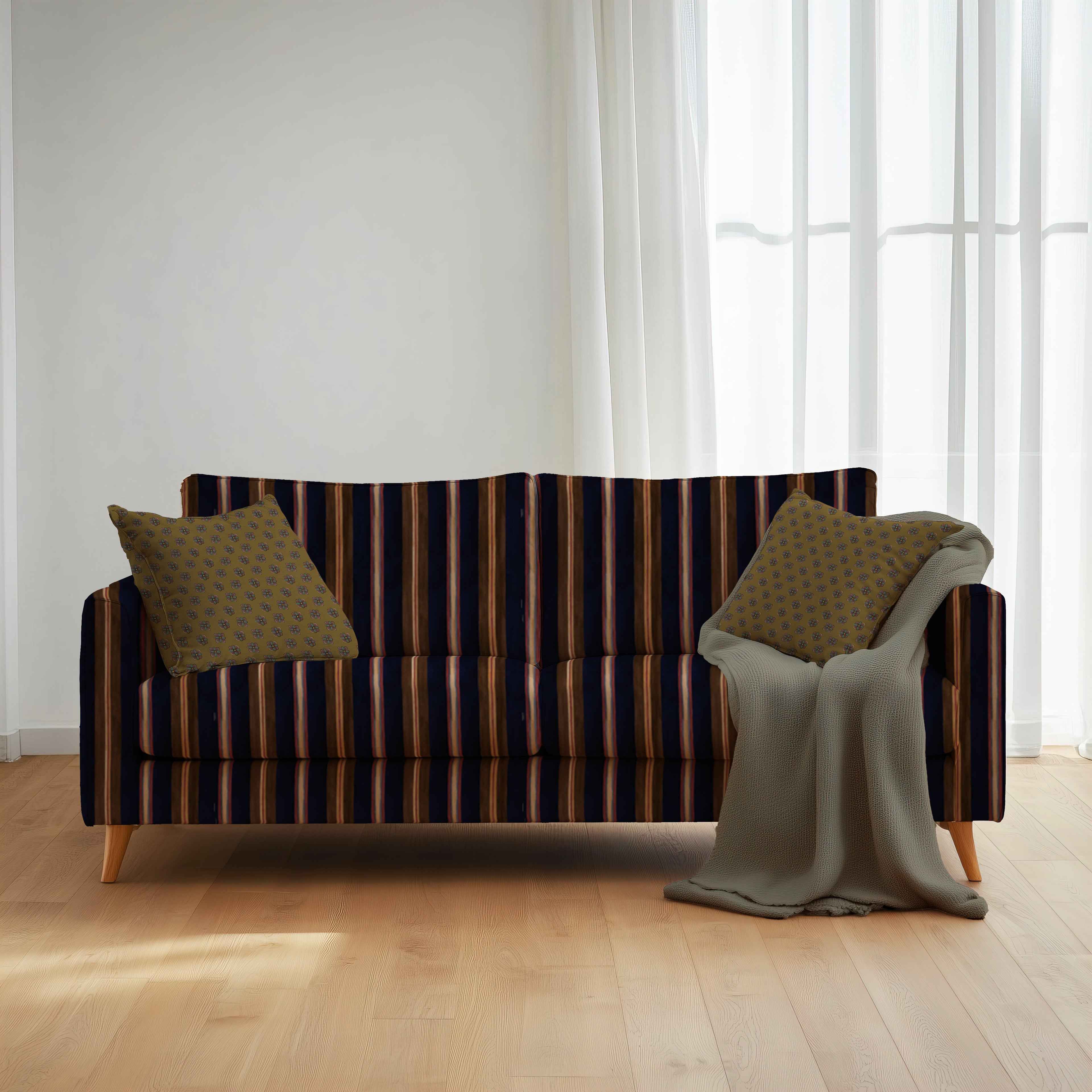 Marconi Stripe Fabric, Battista