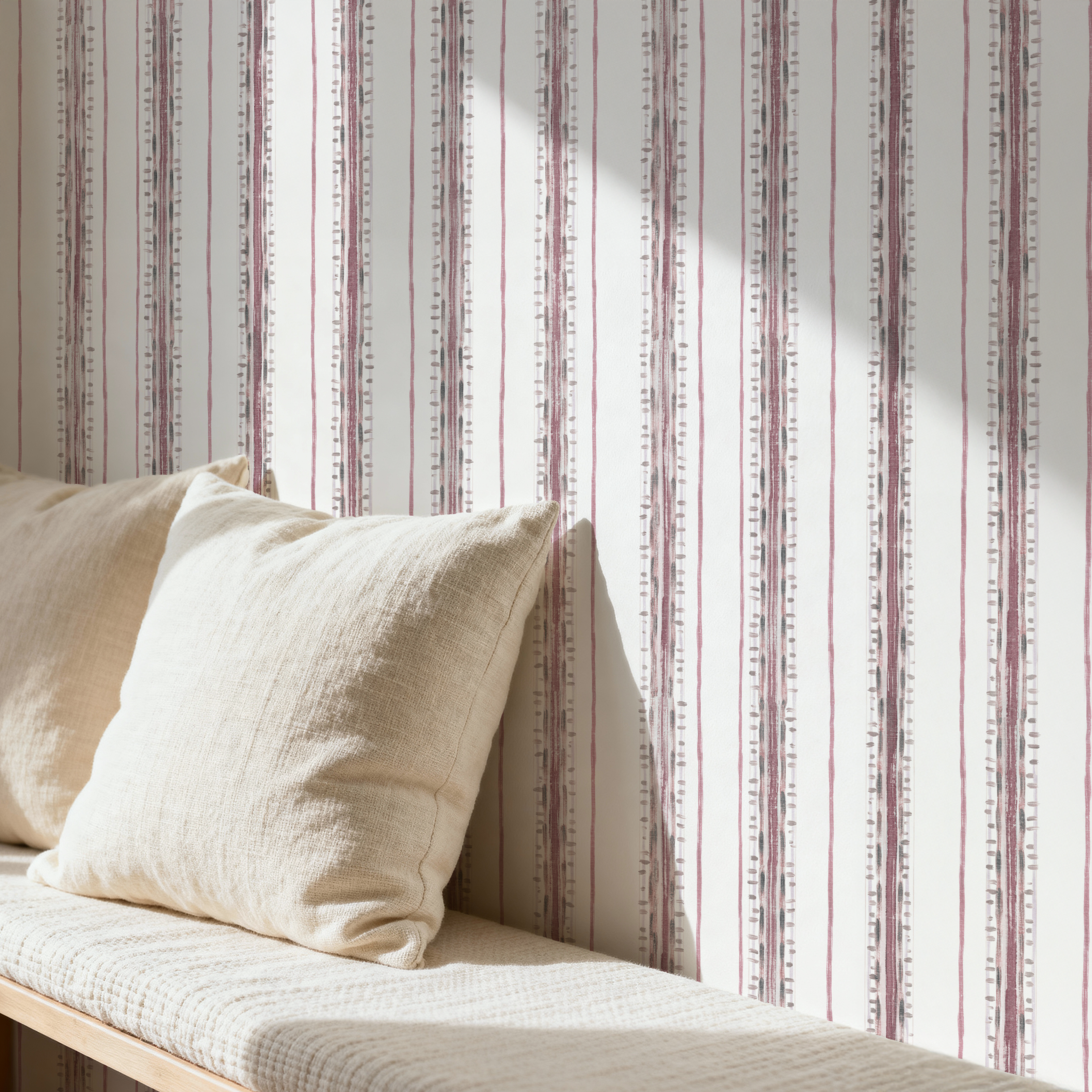 Canavese Stripe Wallpaper, Doll