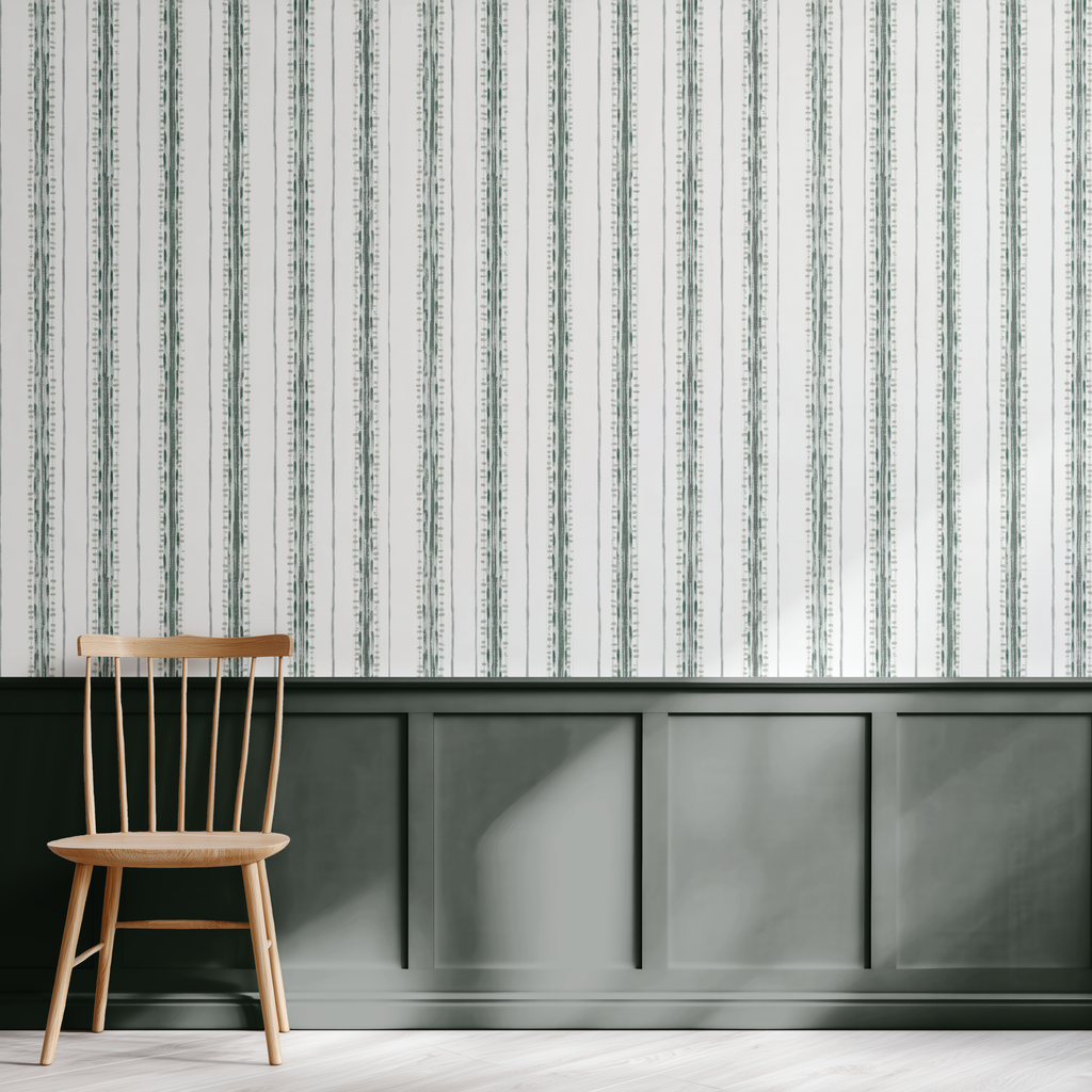 Canavese Stripe Wallpaper, Treetops