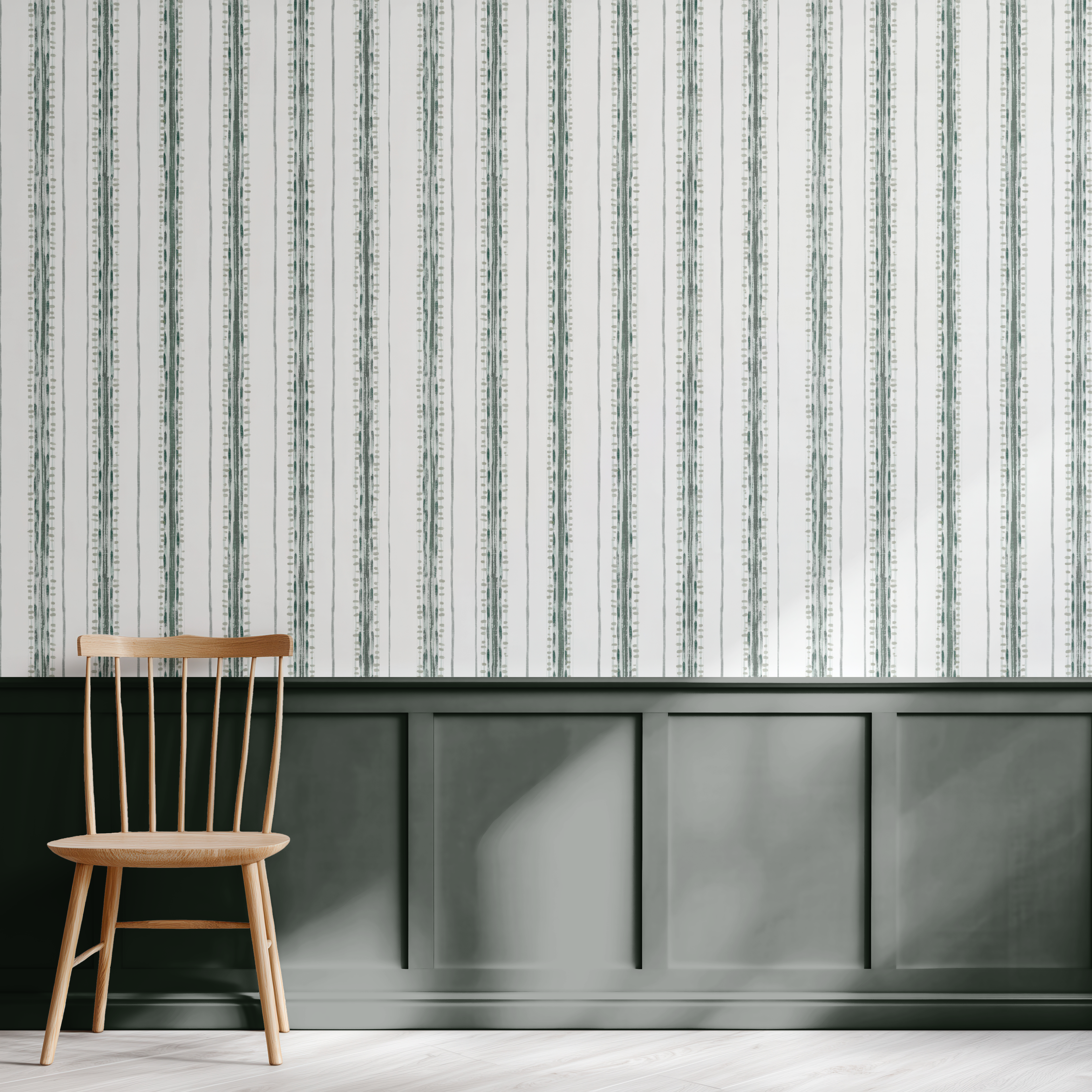 Canavese Stripe Wallpaper, Treetops