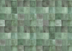 Eco-friendly non-woven fibre wallpaper with tonal check pattern