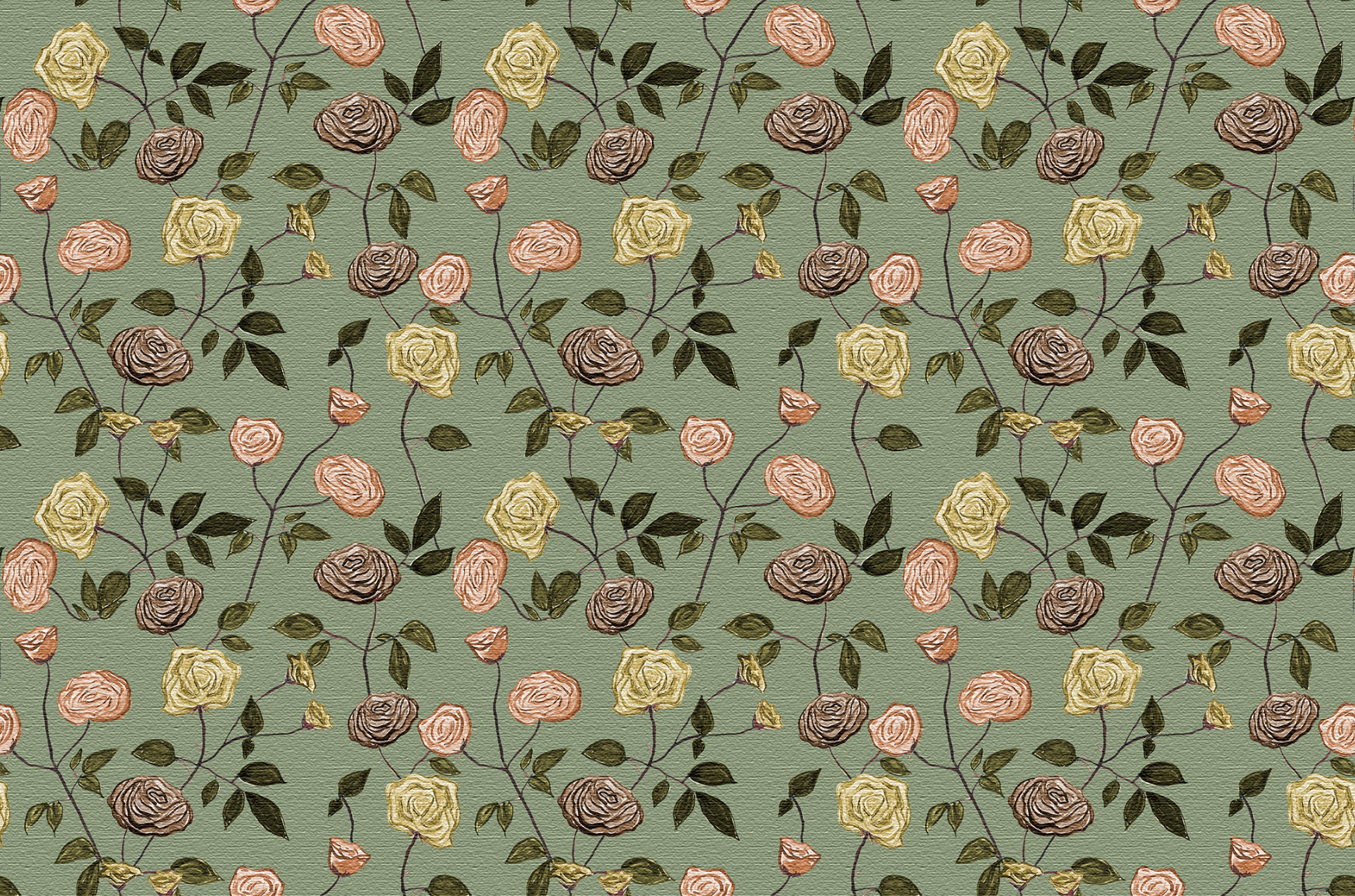 Rose Fabric, Garden