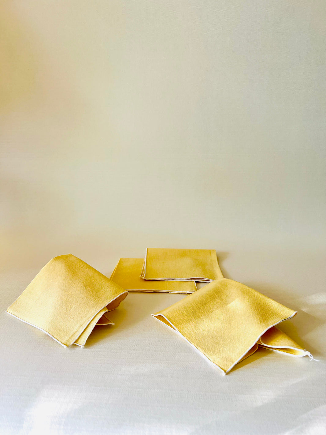 Buttery Linen Cocktail Napkins