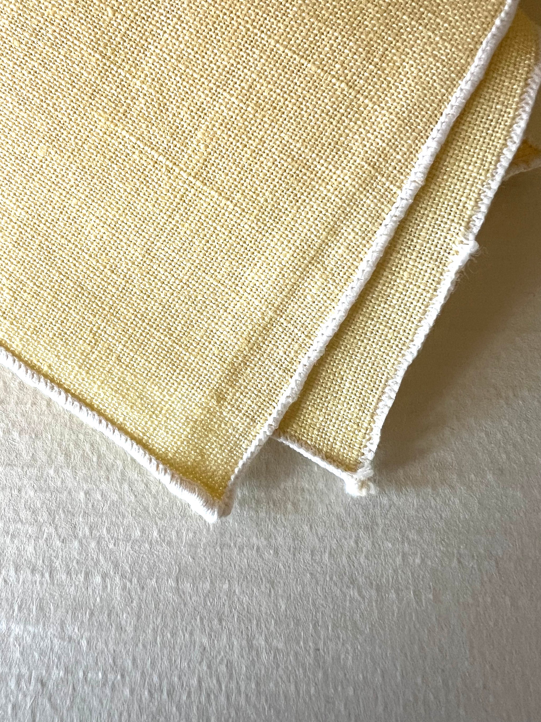 Buttery Linen Cocktail Napkins