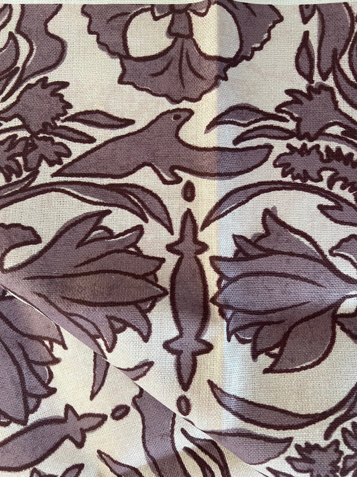 Vintage Scarf Fabric, Kaleidoscope