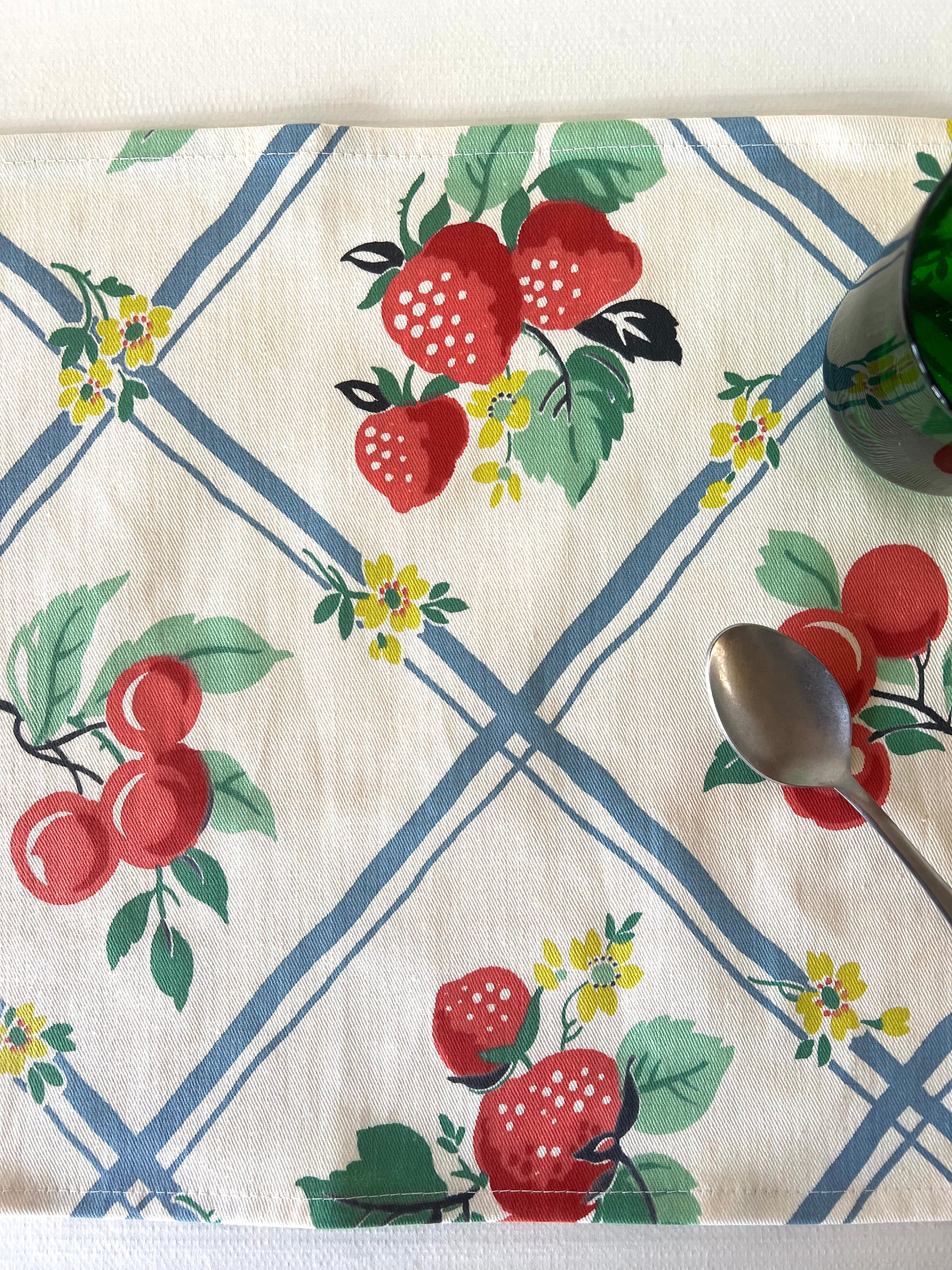 Strawberry Trellis Placemats