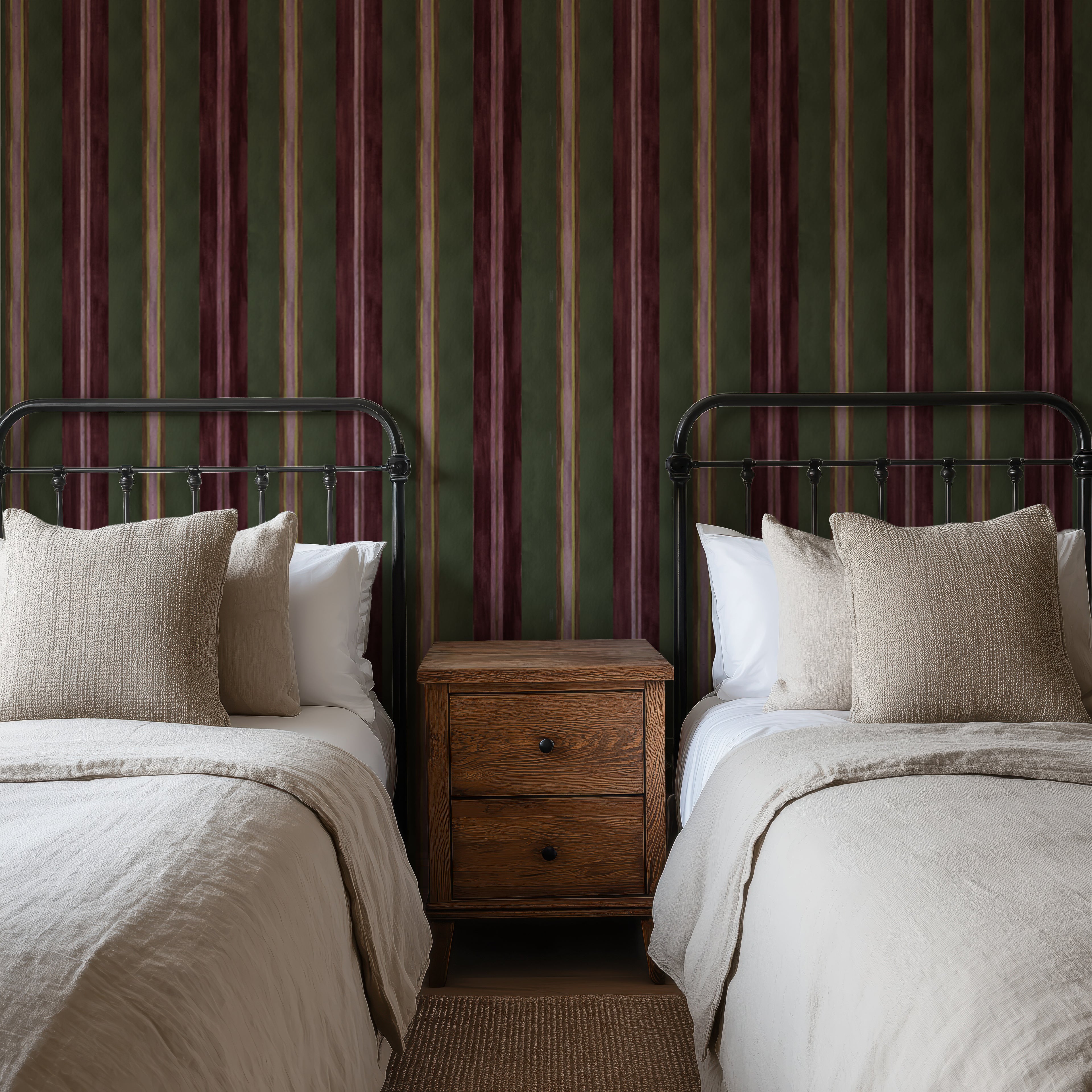 Marconi Stripe Wallpaper, Vota
