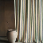 Marconi Stripe Fabric, Mirror