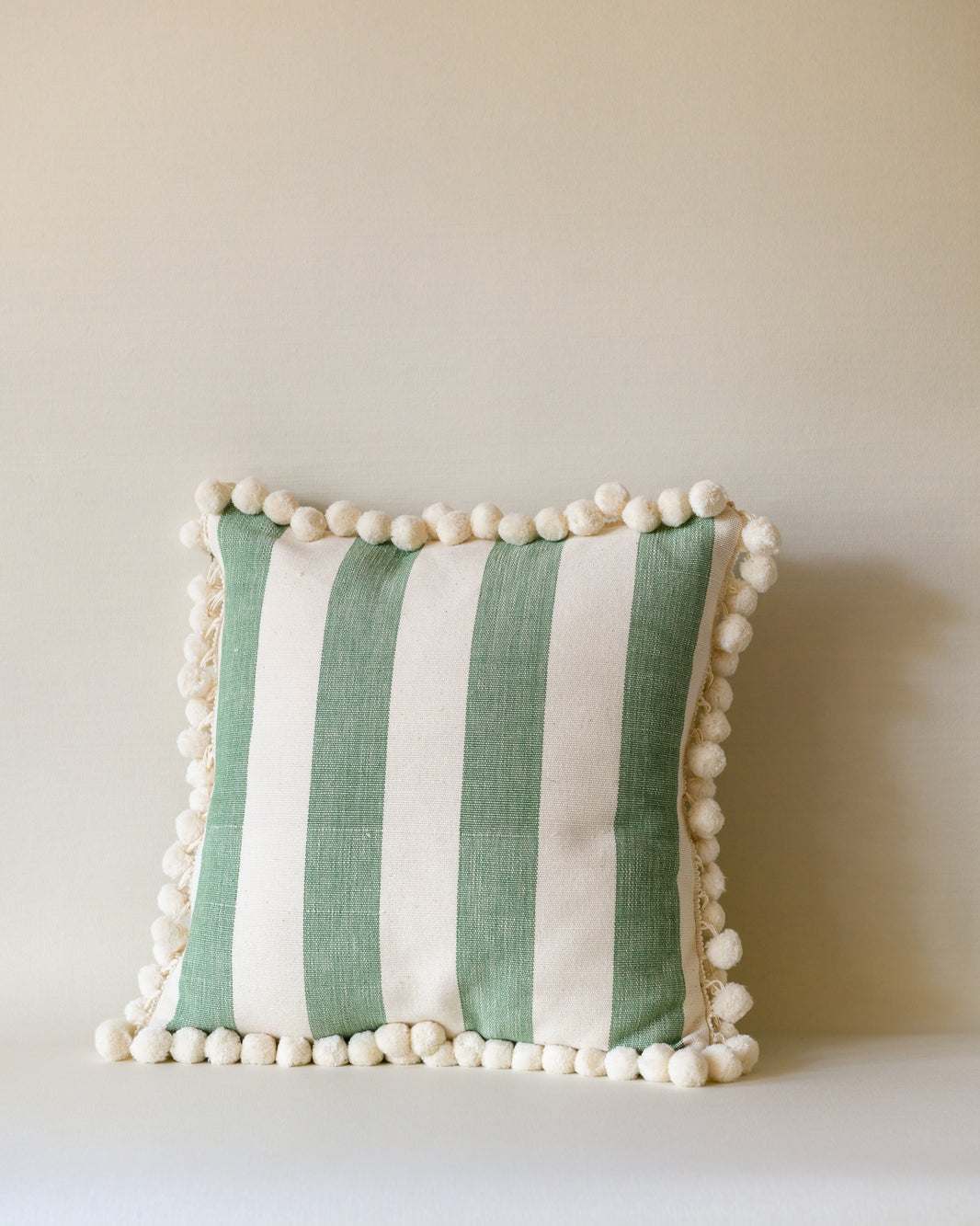 Pom Pom Stripe Pillow