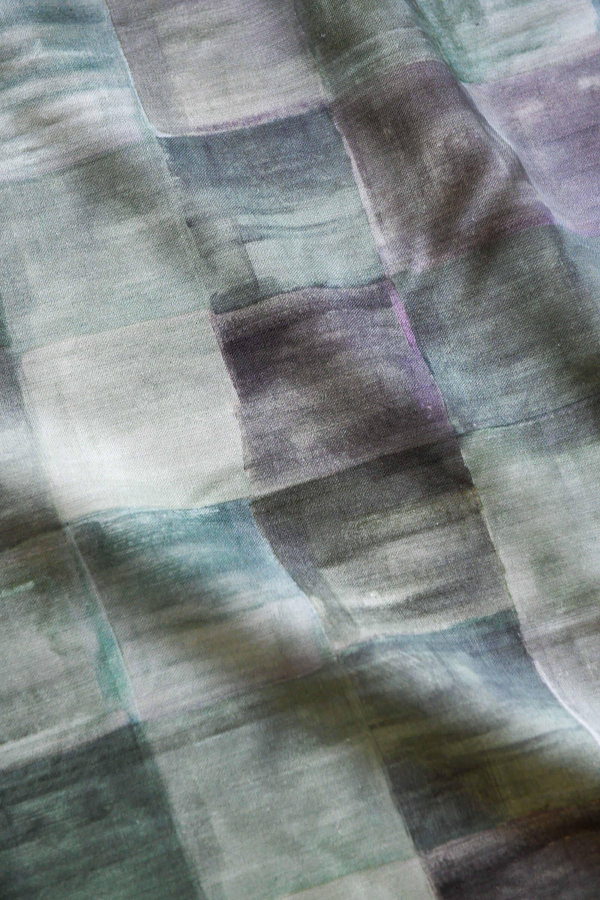 Plaid Fabric, Early Morning