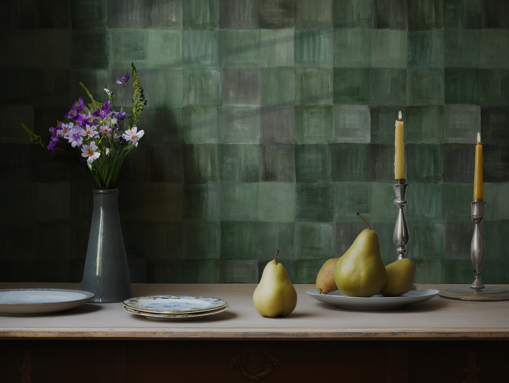 Plaid Wallpaper, Early Morning