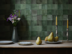 Plaid Wallpaper, Early Morning