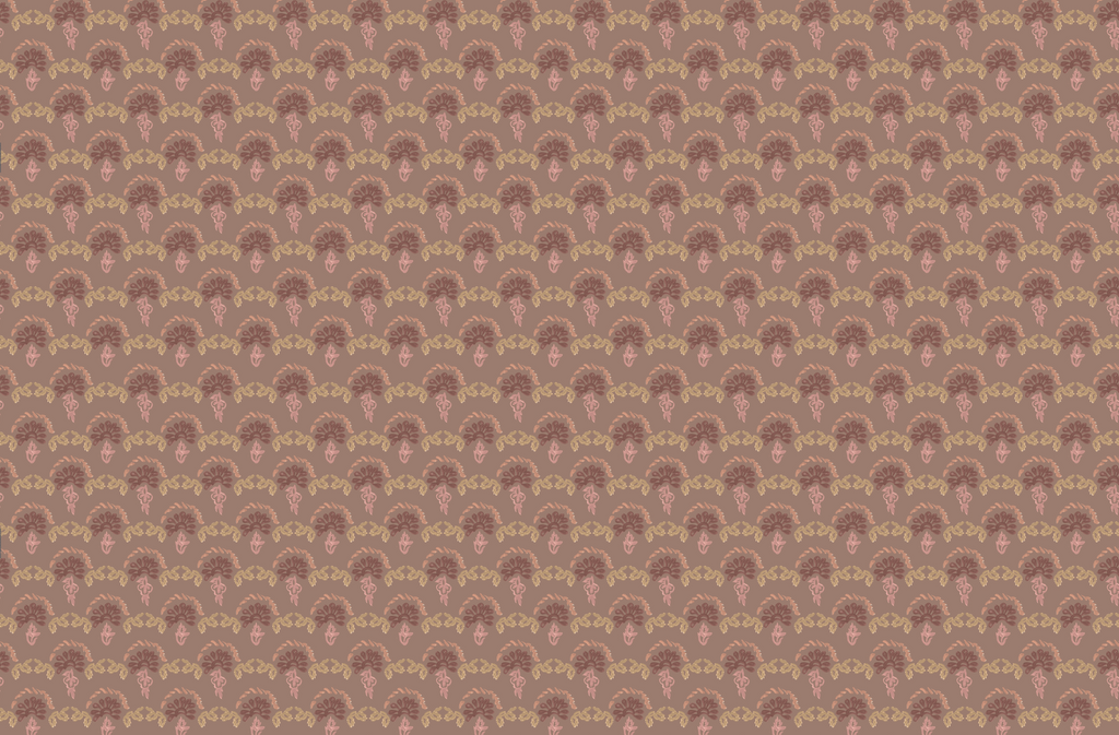 Pollera Wallpaper, Copper