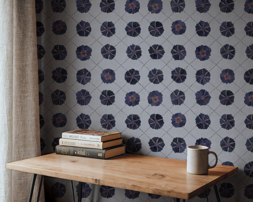 Suzani Wallpaper, Book of Maps