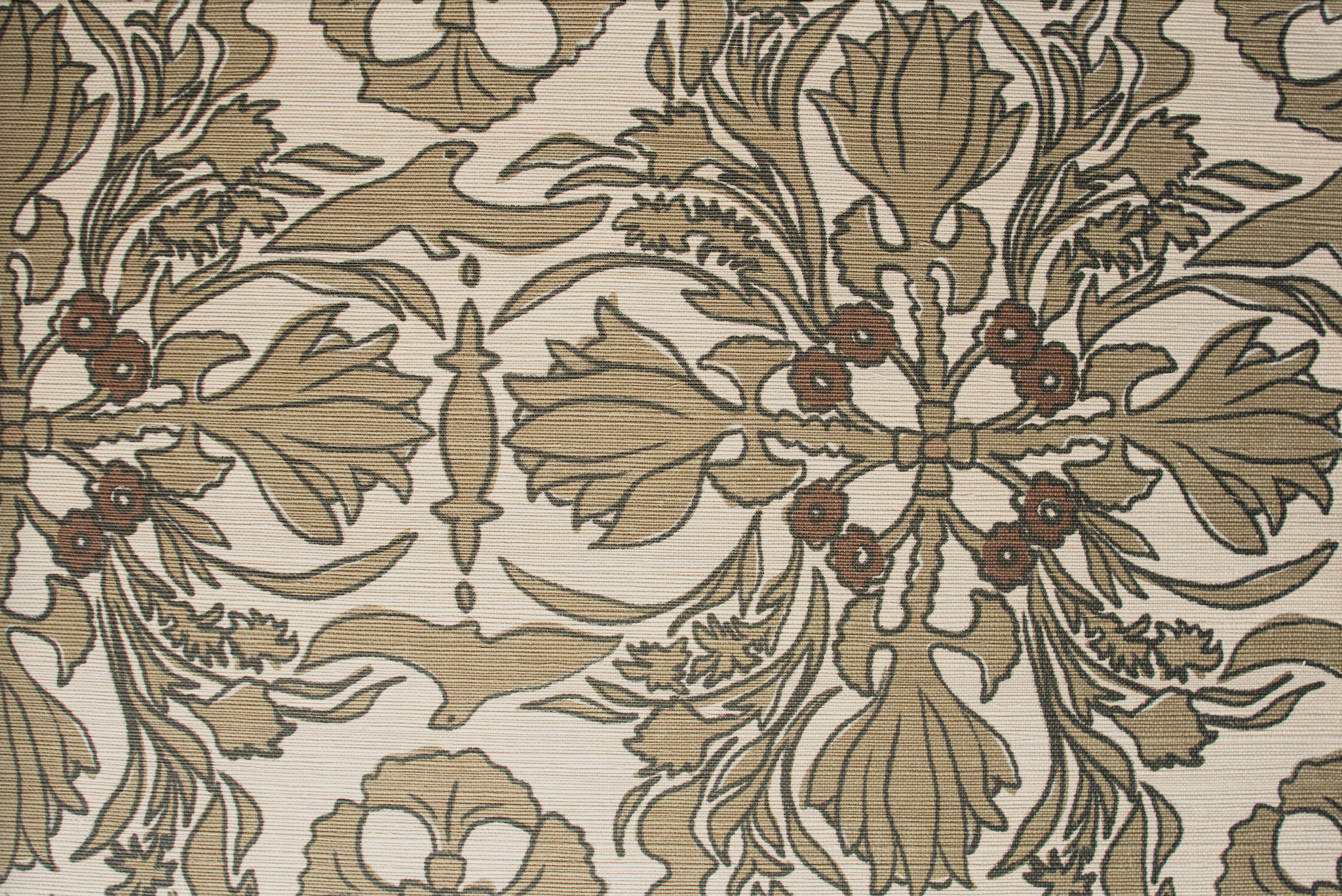 Vintage Scarf Wallpaper, Wings