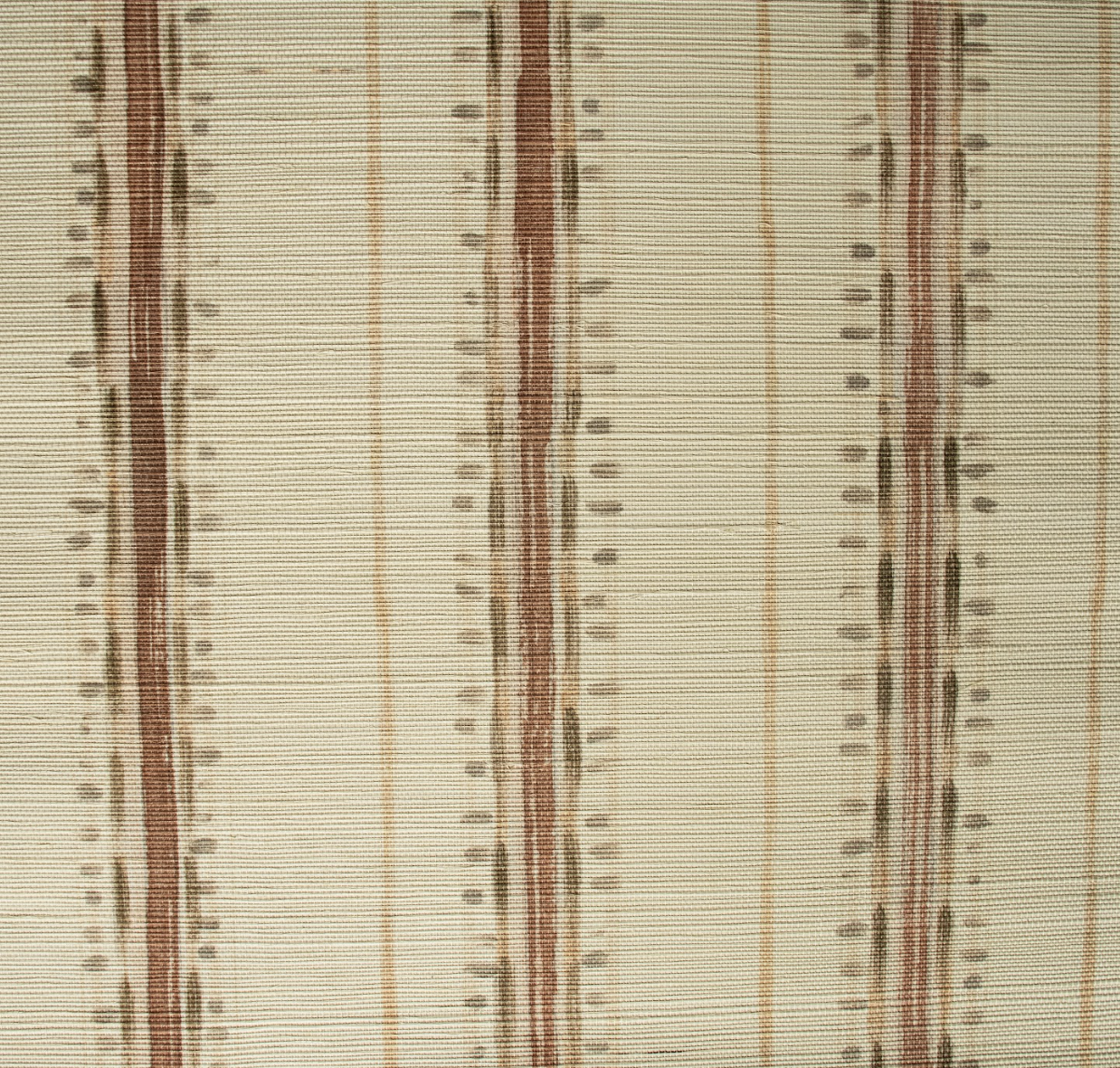 Hand-painted striped wallpaper with organic brushstroke lines