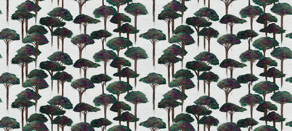 Umbrella Pine Fabric, Ferragosto