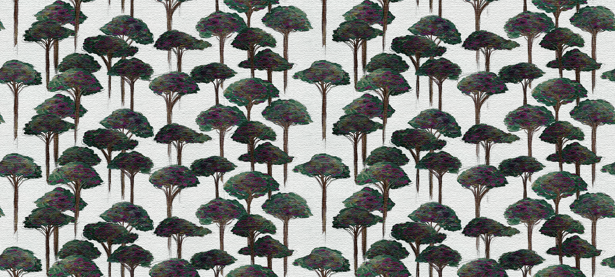 Umbrella Pine Fabric, Ferragosto