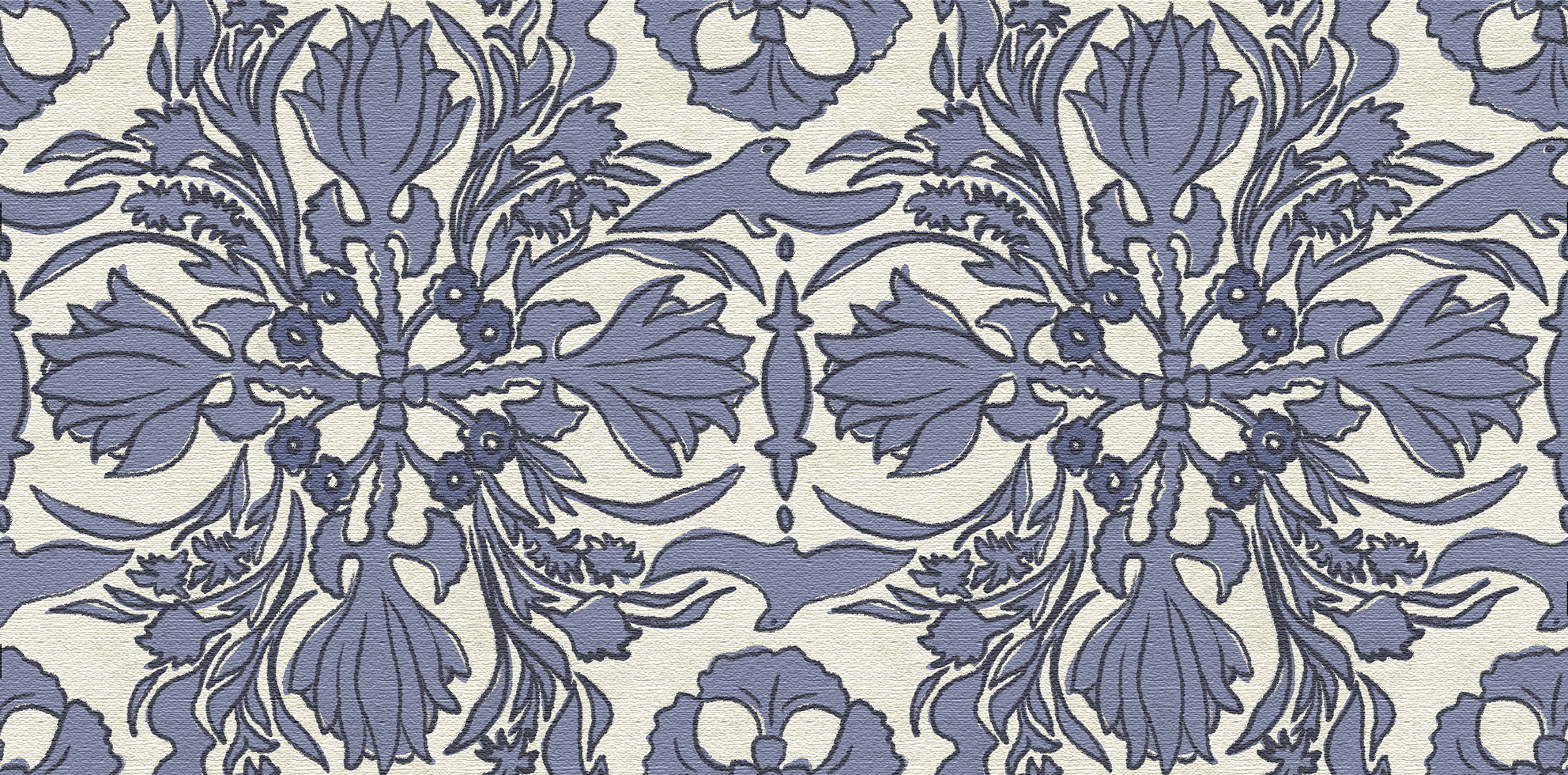 Vintage Scarf Fabric, Dragonflies