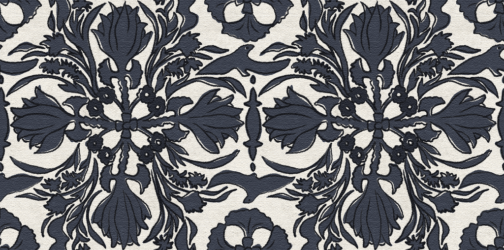 Vintage Scarf Fabric, Passageway