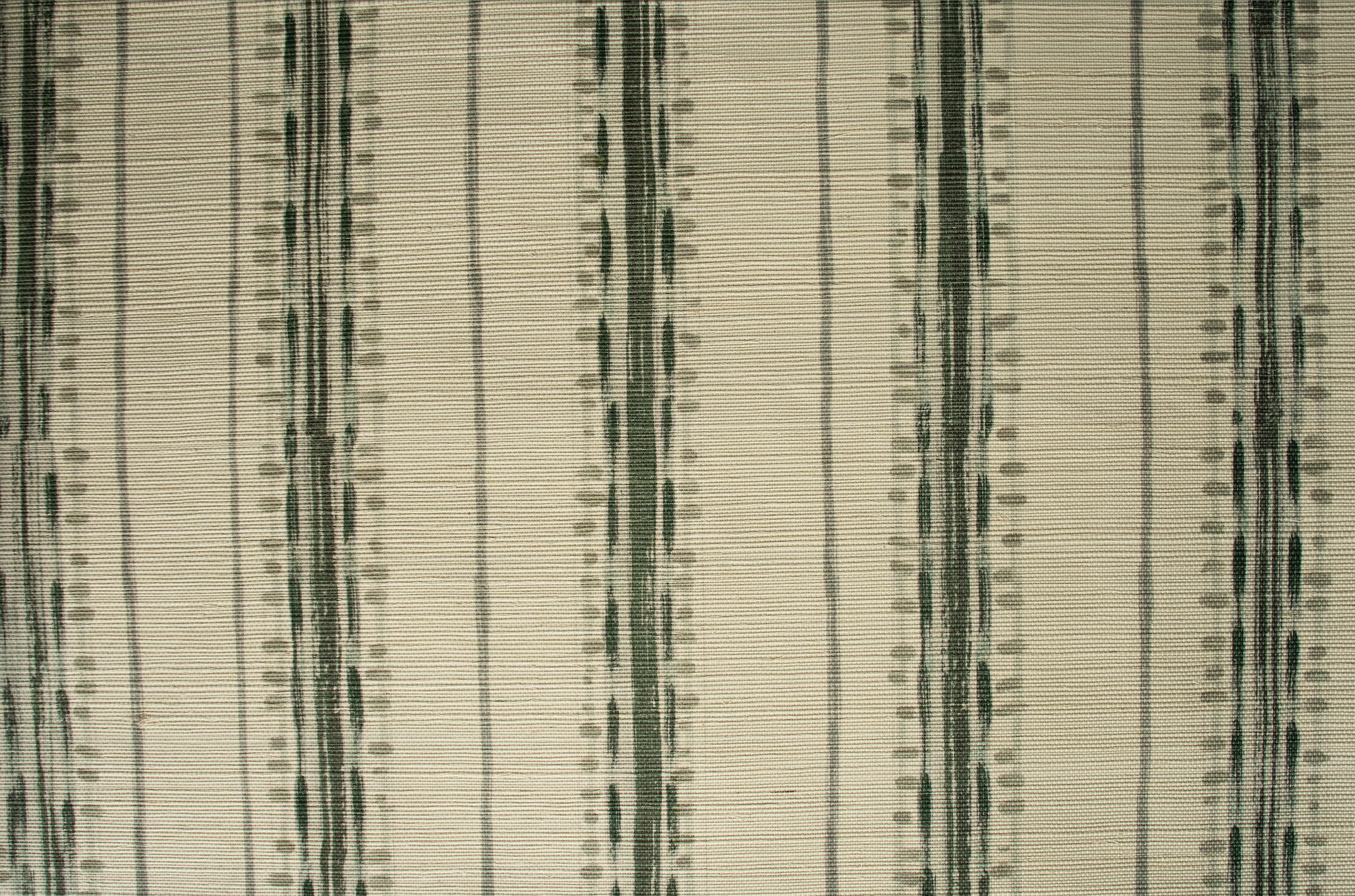 Hand-painted striped wallpaper with organic brushstroke lines
