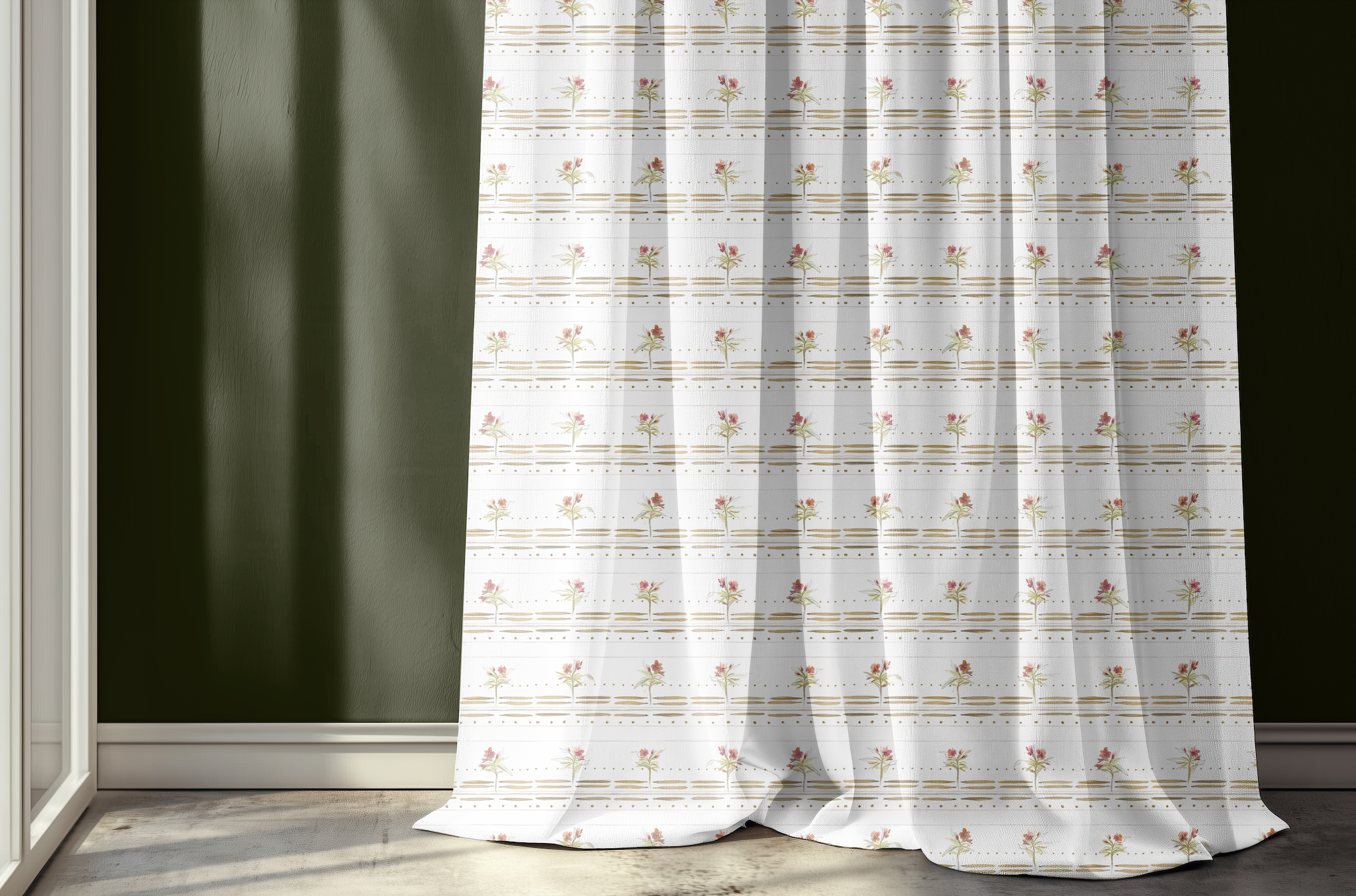 Oleander Fabric, Silent Swan