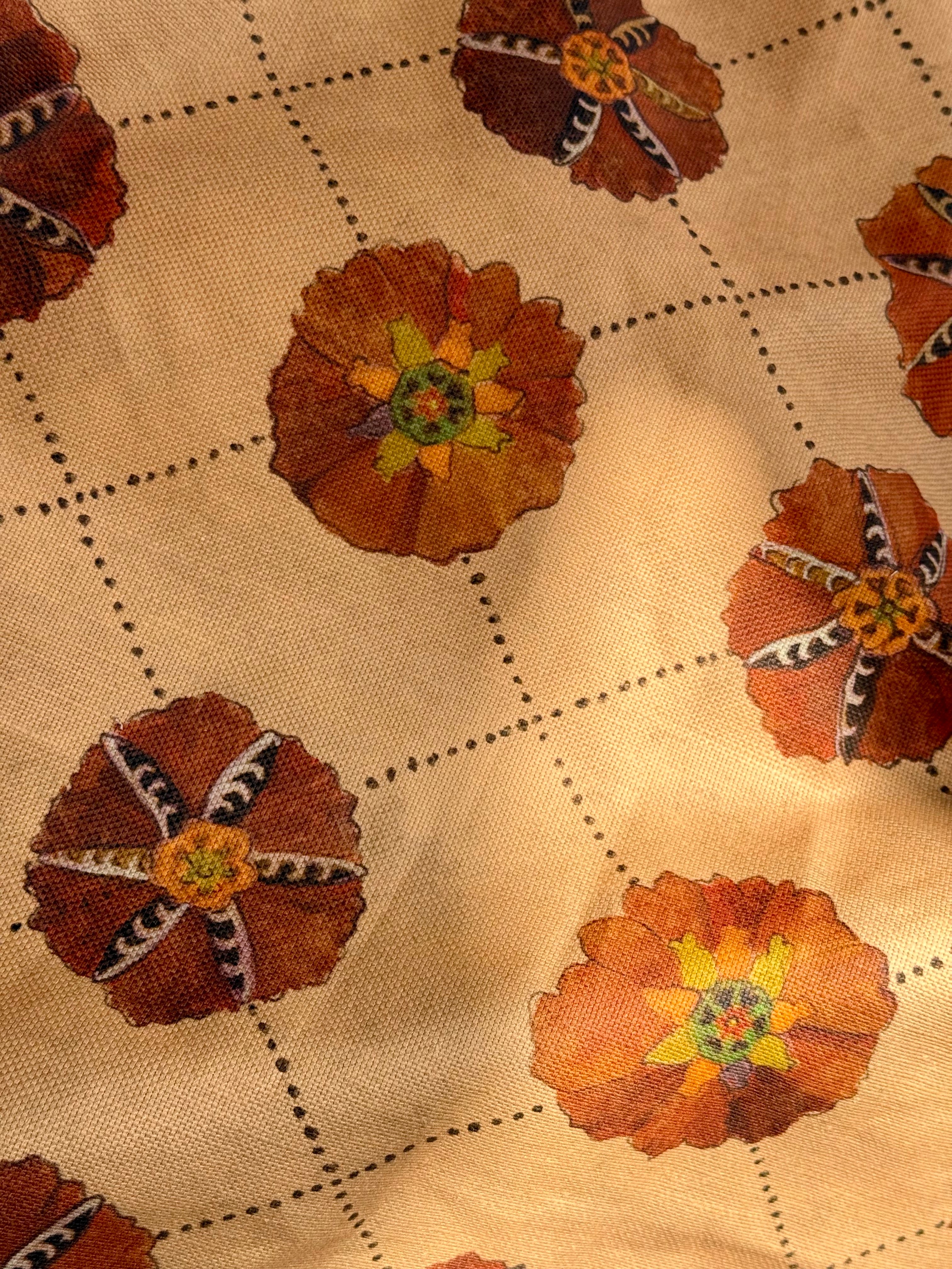 Suzani Fabric, Spicy Sand