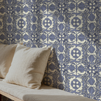 Vintage Scarf Wallpaper, Dragonflies