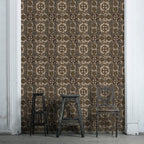 Eco-friendly grasscloth wallcovering with organic texture