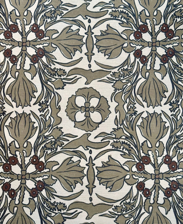 Vintage Scarf Wallpaper, Wings